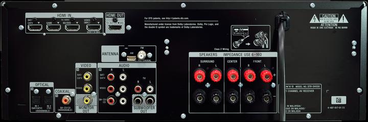 Produktbild Sony Str-Dh550 (5.2 Kanal, FM)