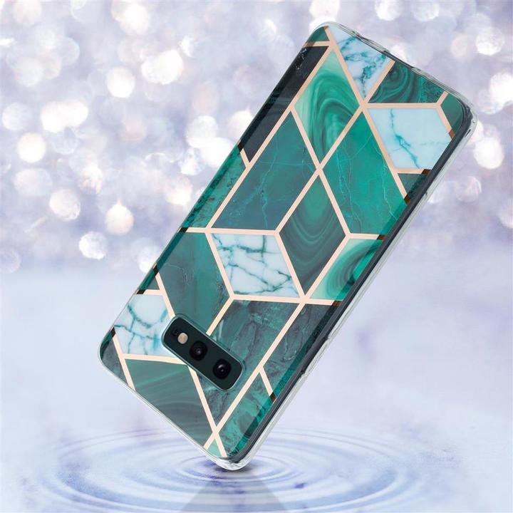 Actual product image Cadorabo IMD TPU Colorful Marble Cover (Samsung Galaxy S10)