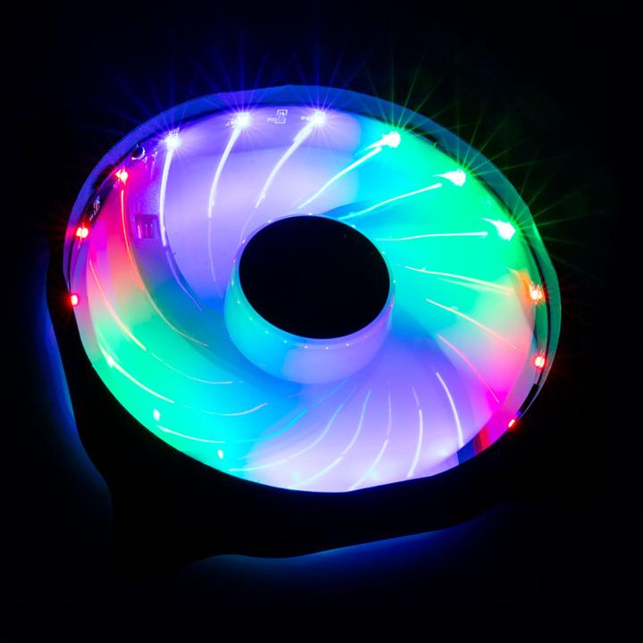 Image du produit AeroCool Ventilateur de boîtier d'ordinateur Cosmo 12 12 cm noir (120 mm, 1 x)