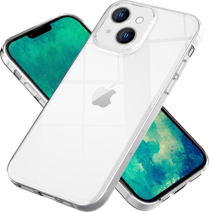 Actual product image Nalia Clear Transparent Silicone Sleeve (Apple iPhone 14 Plus)