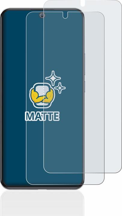 Actual product image BROTECT Anti-glare screen protector matt (2 Piece, Xiaomi 12T Pro)