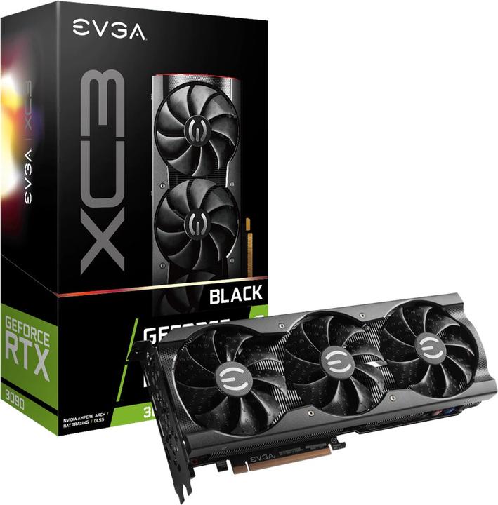 Image du produit EVGA GeForce RTX 3090 XC3 Black Gaming (24 Go)