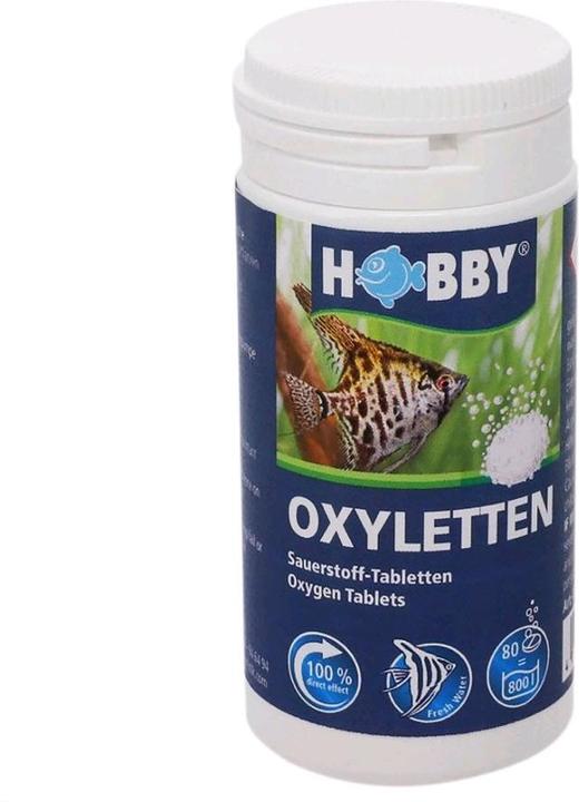 Produktbild Hobby Oxyletten Sauerstofftabl. 80Stk (Aquarium Reinigung)