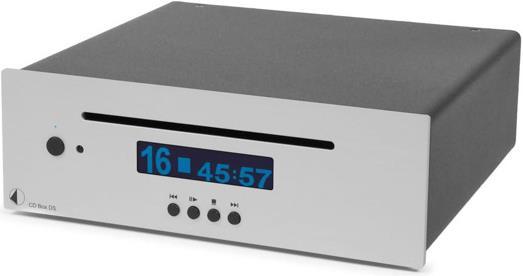Pro-Ject CD Box DS, CD Player, BurrDown DAC, Silver (CD player)