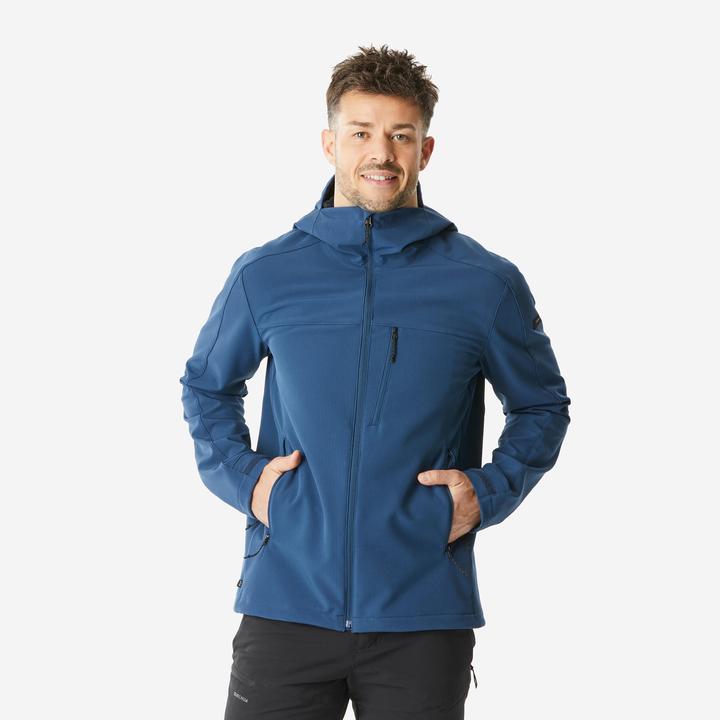 Actual product image Forclaz Men's softshell jacket - MT500 Windwarm blue (XL)