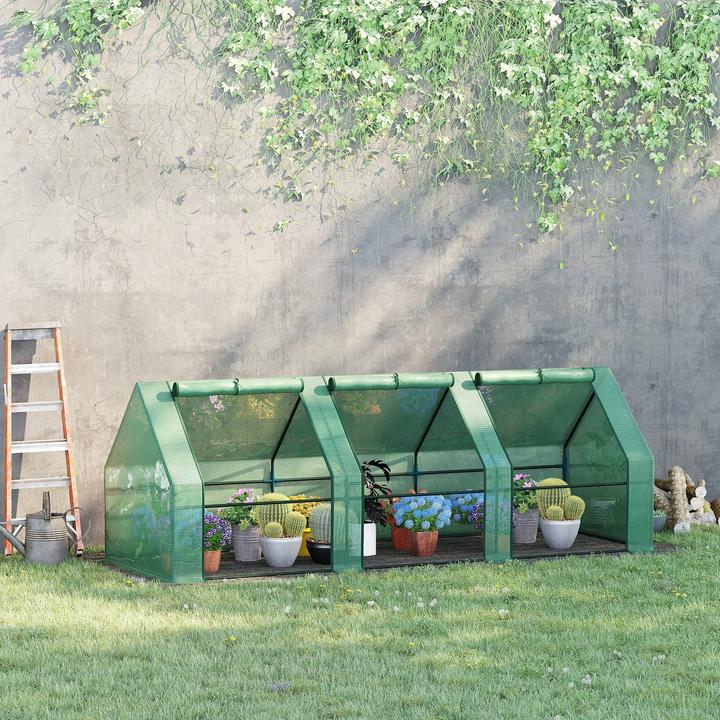 Actual product image Outsunny Greenhouse