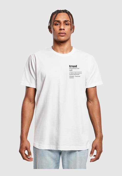 Actual product image Mister Tee Trust Definition Tee - 139161 (XXL)