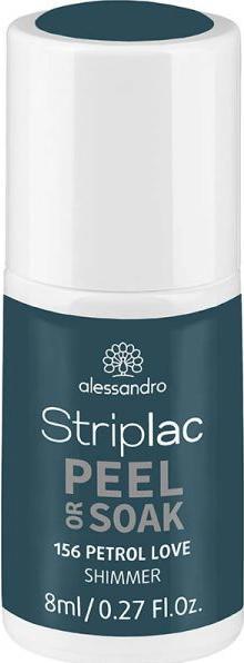 Immagine prodotto Alessandro Striplac Peel or Soak - Petrol Love (156 Amore per la benzina, Smalto pelabile)