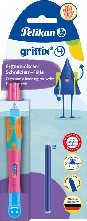 Actual product image Pelikan griffix Lovely Pink, for left-handers (Pink, 1 x)