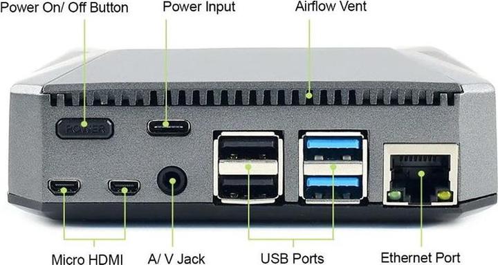Produktbild HutoPi mini PC Switcher 8GB RAM/256GB ROM
