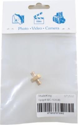 Immagine prodotto Studioking Adattatore di flusso MC-1060B 1/4" maschio 1/4" maschio (Adattatore per stativo)