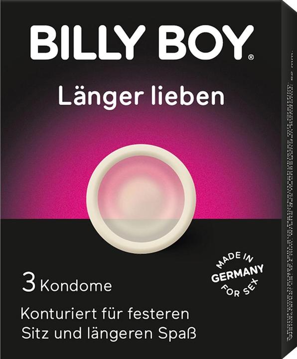 Actual product image Billyboy Condoms Love Longer (3 pcs.)