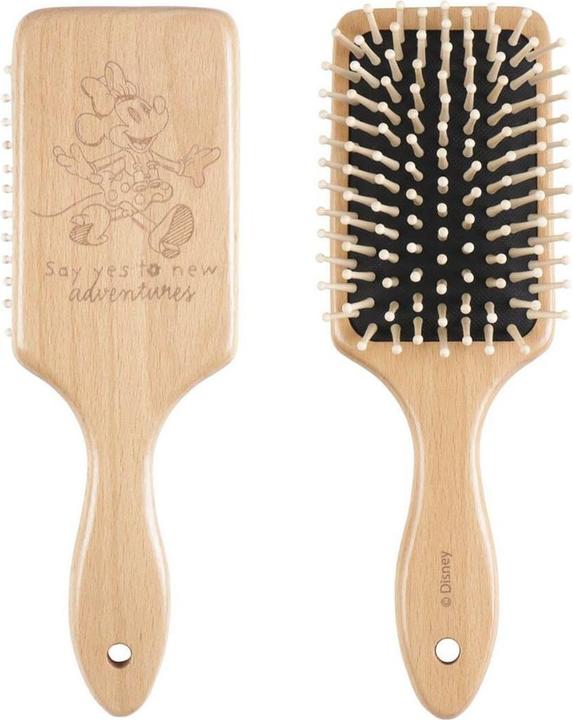Image du produit Minnie Mouse Brosse à cheveux en bois pour défaire les noeuds