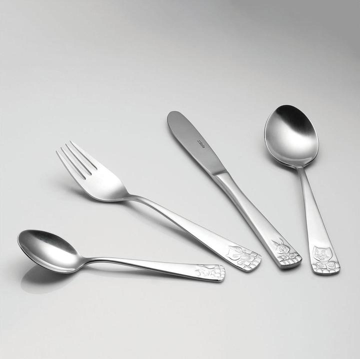 Immagine prodotto Sola Set di posate per bambini Lusol 755 Elite 4 pezzi, argento