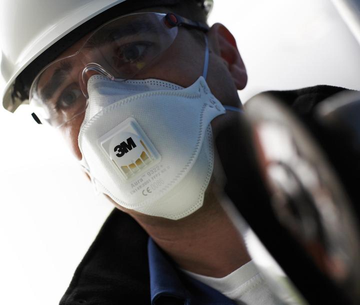 Actual product image 3M Fine dust mask (FFP3, 10 x)