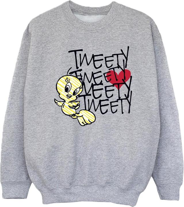 Image du produit Looney Tunes - Sweat TWEETY LOVE HEART - Fille (152, 158)