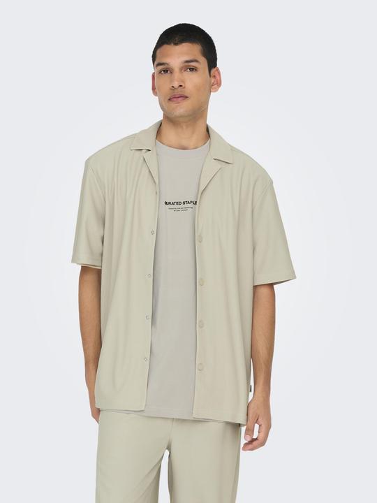 Actual product image Only & Sons Onskari Life Rlx Resort Ss Plizze Shirt (XL)