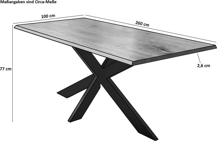 Immagine prodotto SAM Abby (260 x 100 x 77 cm)