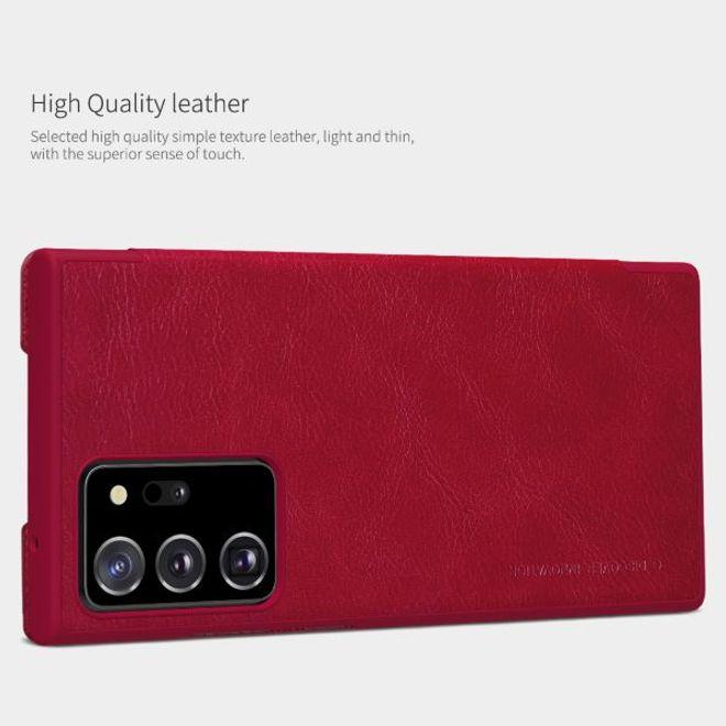 Actual product image Nillkin Qin Series (Samsung Galaxy Note 20 Ultra)