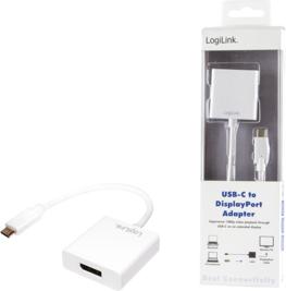 Produktbild LogiLink 4K DisplayPort Adapter (DVI, HDMI, VGA, 15 cm)