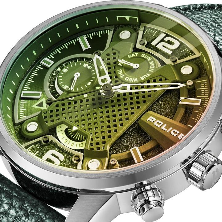 Actual product image Police Lanshu (Analogue wristwatch, 48 mm)