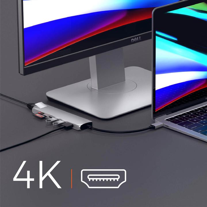 Image du produit Satechi USB-C Slim Multi-port (USB-C, 7 Ports)
