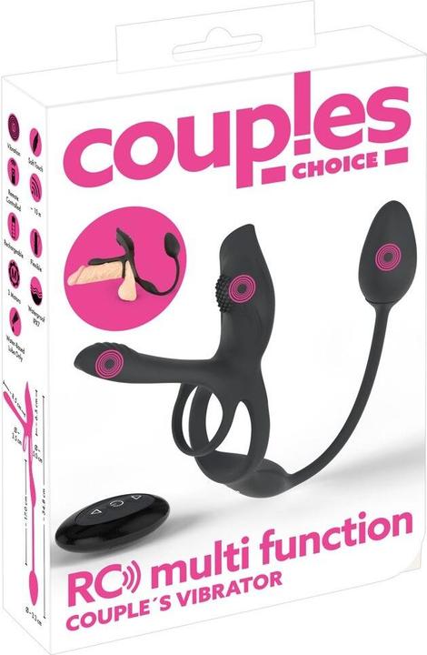 Productafbeelding Couples Choice RC multifunctionele vibrator voor koppels