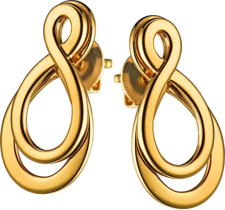 Xen Ohrstecker Edelstahl gelb vergoldet 19 mm (Edelstahl)