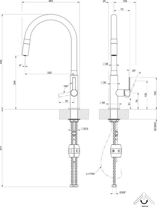 Produktbild Gessi Armatur Mesh