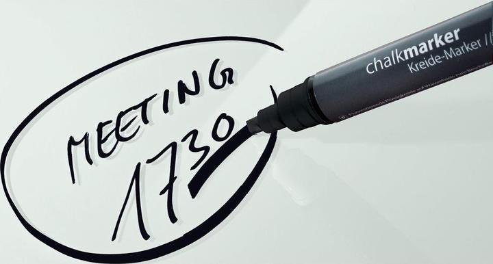 Immagine prodotto Sigel Pennarello a gesso 1-5 mm nero (Nero, 5 mm, 1 x)