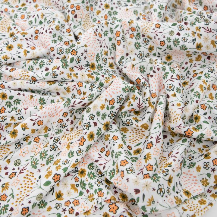 Produktbild little unicorn Pucktuch Pressed Petals Stretch (120 cm, 120 cm)