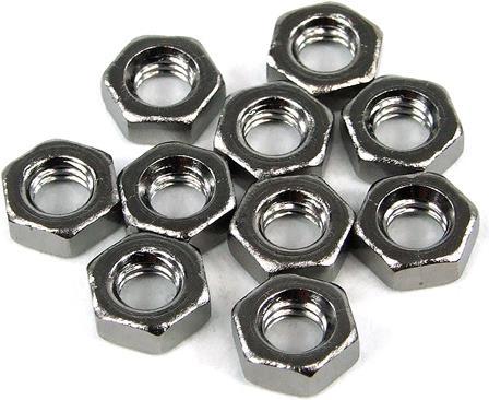 Aquatuning Mutter DIN 934 M4 Sechskant Black nickel (10er pack)