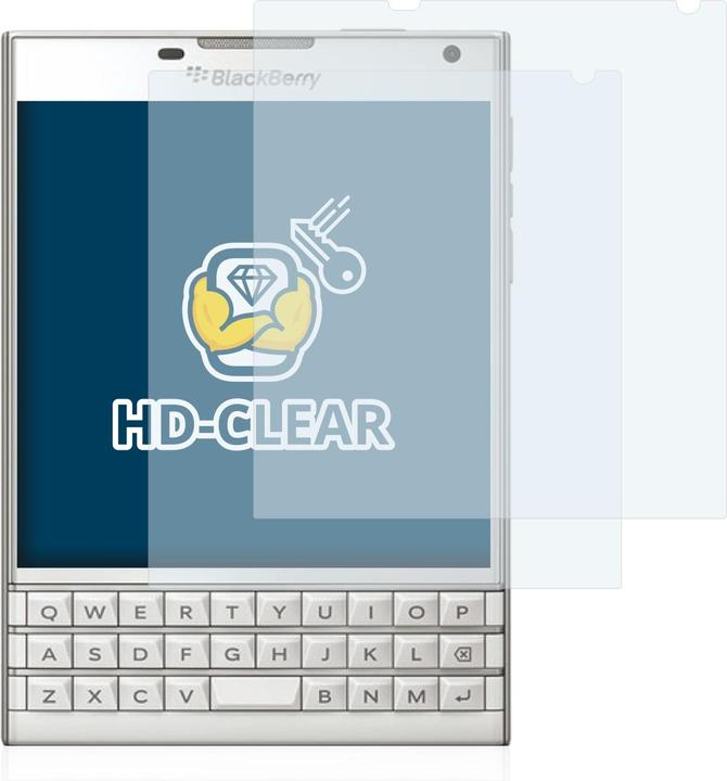 Produktbild BROTECT Schutzfolie Displayschutz Klar (2 Stück, Blackberry Passport)