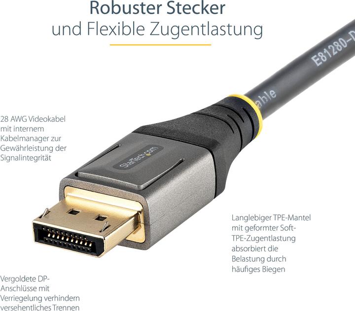 Image du produit StarTech DP14VMM3M Câble DisplayPort (3 m, DisplayPort)