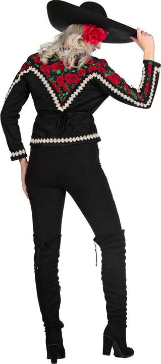 Immagine prodotto Wilbers Costume da Mariachi da donna, nero (36)