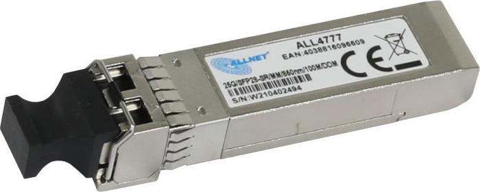 Immagine prodotto Allnet modulo switch all4777 sfp28-25gb-sr 25gbit multimodale fino a 100m non codificato. (24 Porti)