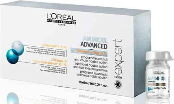 Produktbild L'Oréal Paris L'Oreal Professionnel Serie Expert Aminexil Advanced Ampoules Against Hair Loss 10X6Ml