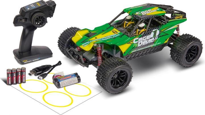 Image du produit Carson Modèle réduit de voiture RC 1:12 Mountain Warr.Sport 2.0 RTR rouge (RTR Prêt à fonctionner)