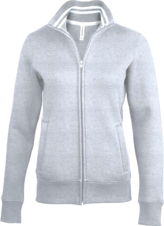 Produktbild Kariban Damen-Sweatshirt, eng anliegend, aus Fleece mit Reissverschluss (XS)