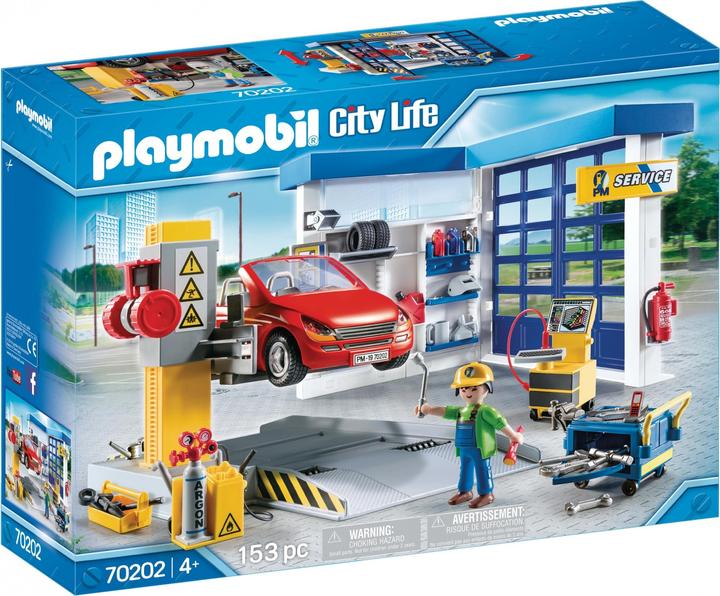 Actual product image Playmobil Car repair shop (70202, Playmobil City Life)