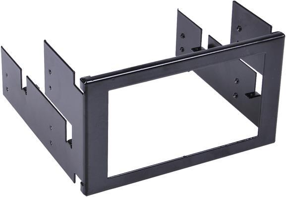 Actual product image Alphacool LCD display and Heatmaster 2 bracket