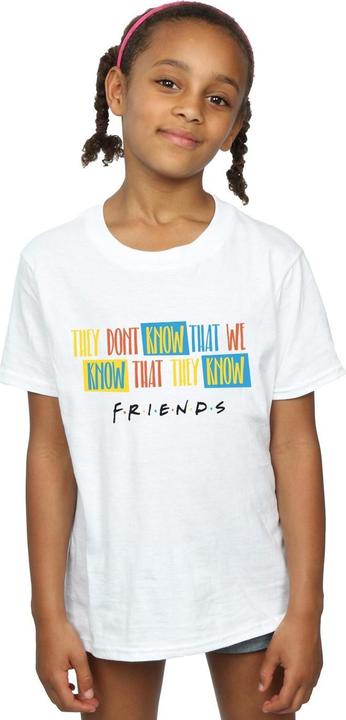 Image du produit Friends - T-shirt THEY DON'T KNOW SCRIPT - Fille (104)