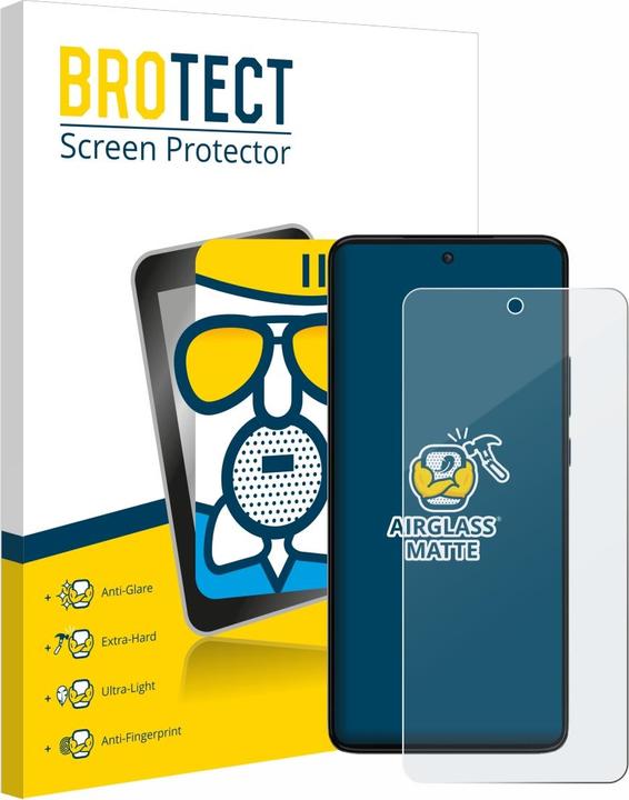 BROTECT AirGlass Panzerglasfolie Matt (1 Stück, Motorola Moto G84)