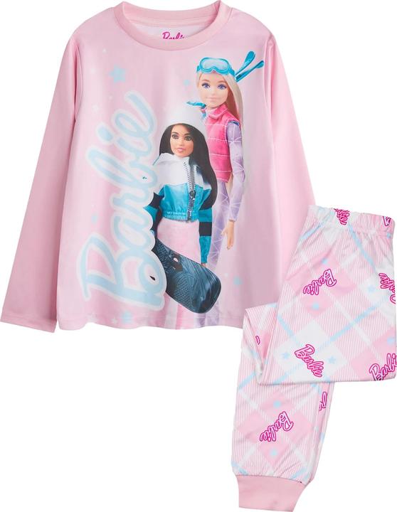 Produktbild Barbie Schlafanzug mit langer Hose Mädchen Langärmlig (104)