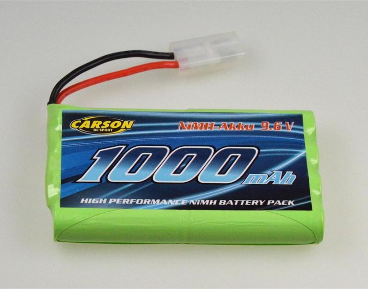 Actual product image Carson Model battery pack (NiMh) 9.6V/1000mAh NiMH battery Magic Mach. TAM (9.60 V, 1000 mAh)