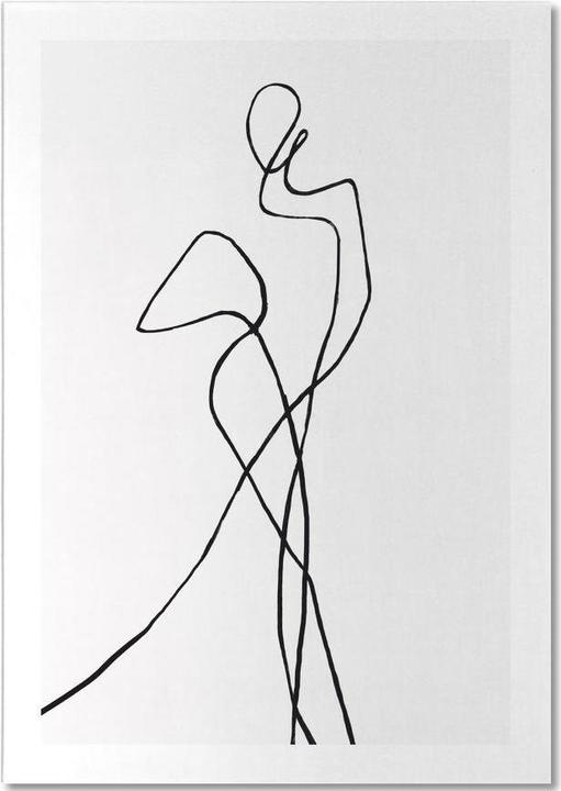 Image du produit Juniqe Portofino - Abstrait & géométrique (A5, Blanc)