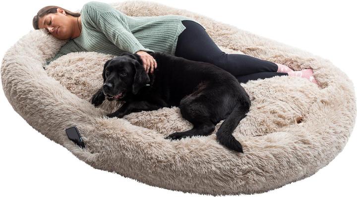 Image du produit InnovaGoods Lit pour chien humain | Human Dog Bed XXL Grey