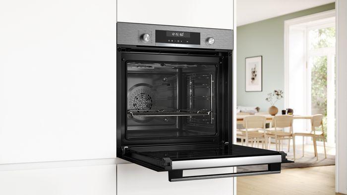 Produktbild Bosch Hausgeräte Einbau-Backofen-Set, HBG578BS3 + PKN645BA2E, Einbau-Backofen, Elektro-Kochfeld, HBD671CS62