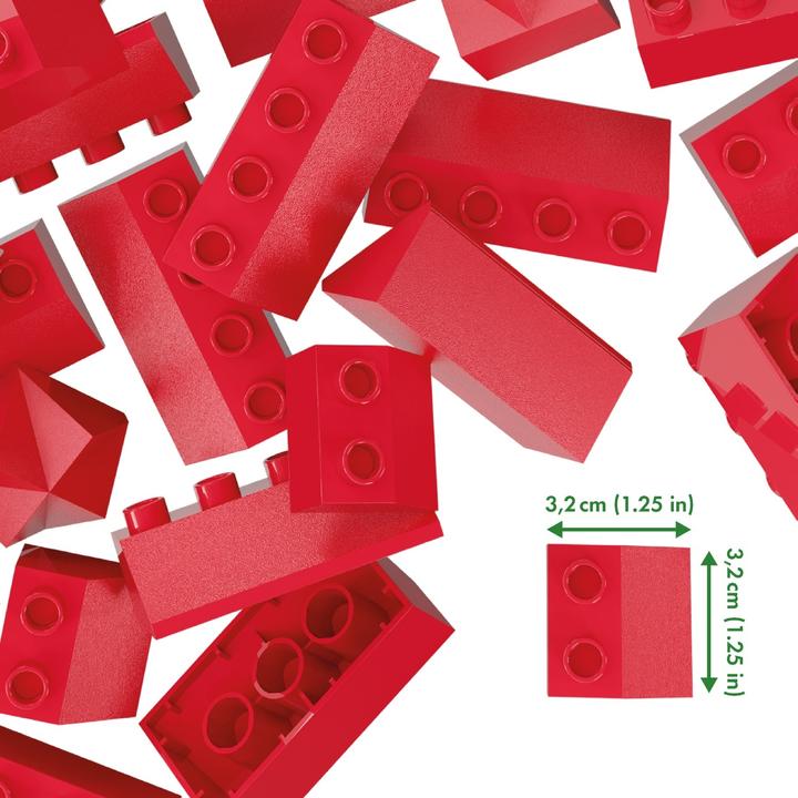 Actual product image Hubelino 124-piece roof tile set, compatible