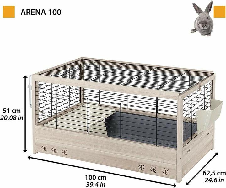 Immagine prodotto Ferplast Arena 100 - Gabbia